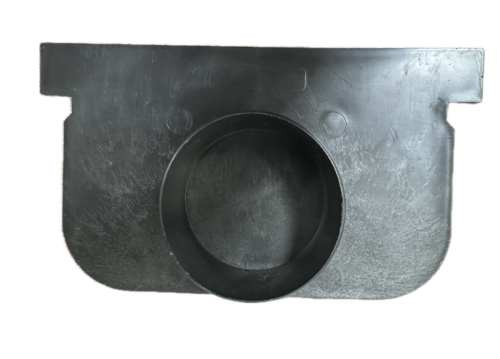 Alternative view of ΚΑΠΑΚΙ ΚΑΝΑΛΙΟΥ ΑΠΟΣΤΡΑΓΓΙΣΗΣ 20x12cm ΜΑΥΡΟ ΜΑΤ