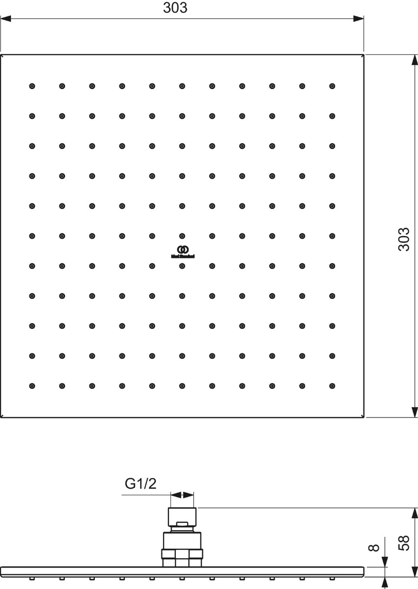 ΚΕΦΑΛΗ ΝΤΟΥΖ IRAIN 30x30cm A5805AA ΧΡΩΜΕ IDEAL 5 ΚΕΦΑΛΗ ΝΤΟΥΖ IRAIN 30x30cm A5805AA ΧΡΩΜΕ IDEAL - Image 3