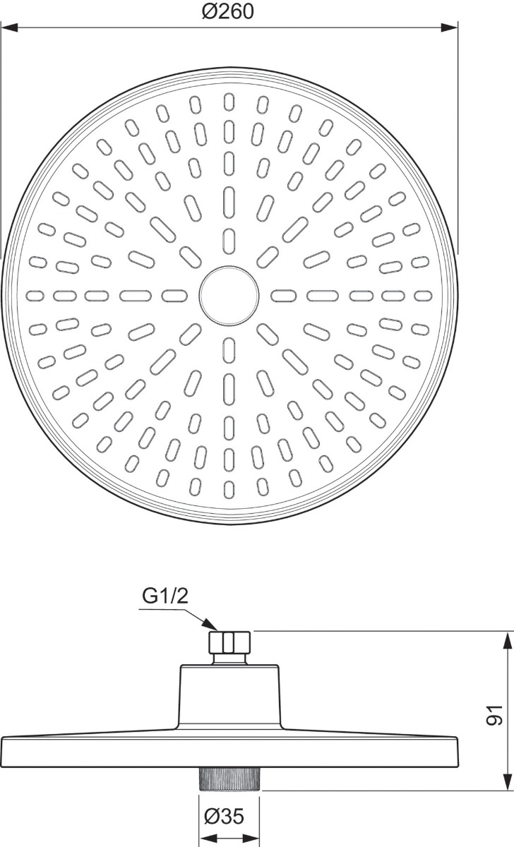 ΚΕΦΑΛΗ ΝΤΟΥΖ IRAIN ALU+ Φ26 ROSE IDEAL 5 ΚΕΦΑΛΗ ΝΤΟΥΖ IRAIN ALU+ Φ26 ROSE IDEAL - Image 3