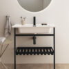 ΒΑΣΗ ΣΤΗΡΙΞΗΣ ΝΙΠΤΗΡΑ ΜΕΤΑΛΙΚΗ CONCA SILK BLACK IDEAL 1 ΒΑΣΗ ΣΤΗΡΙΞΗΣ ΝΙΠΤΗΡΑ ΜΕΤΑΛΙΚΗ CONCA SILK BLACK IDEAL