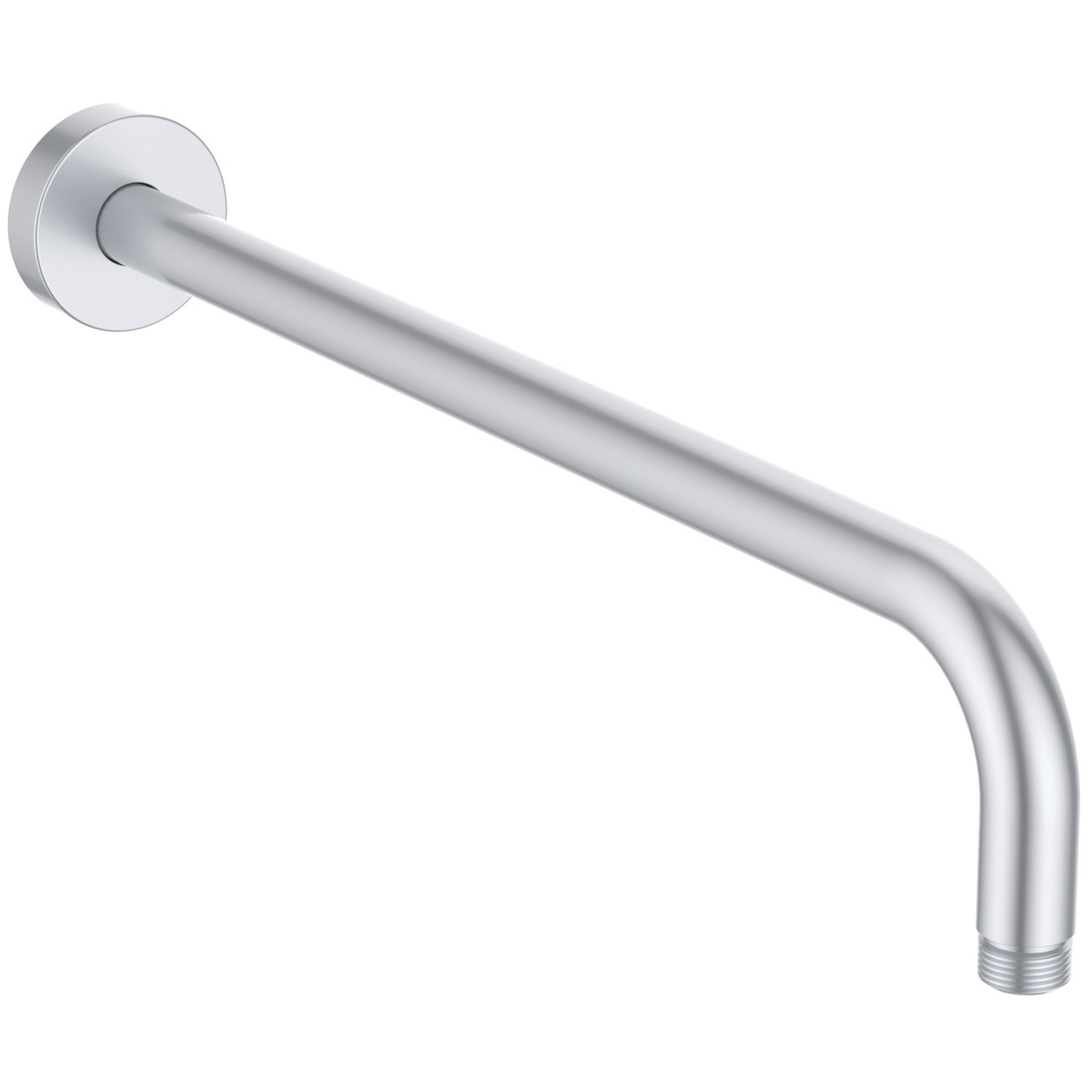 ΒΡΑΧΙΟΝΑΣ ΤΟΙΧΟΥ IDEALRAIN ΣΤΡΟΓΓΥΛΟΣ 40cm SILVER IDEAL 4 ΒΡΑΧΙΟΝΑΣ ΤΟΙΧΟΥ IDEALRAIN ΣΤΡΟΓΓΥΛΟΣ 40cm SILVER IDEAL - Image 2