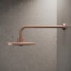 ΒΡΑΧΙΟΝΑΣ ΤΟΙΧΟΥ IDEALRAIN ΣΤΡΟΓΓΥΛΟΣ 40cm ROSE IDEAL 2 ΒΡΑΧΙΟΝΑΣ ΤΟΙΧΟΥ IDEALRAIN ΣΤΡΟΓΓΥΛΟΣ 40cm ROSE IDEAL