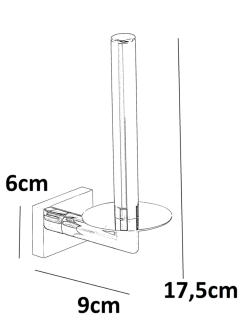 51ml 10 k design 1 ΧΑΡΤΟΘΗΚΗ ΚΑΘΕΤΗ ML-500 51ML-MM-K ΜΑΥΡΗ ΜΑΤ BRONZE