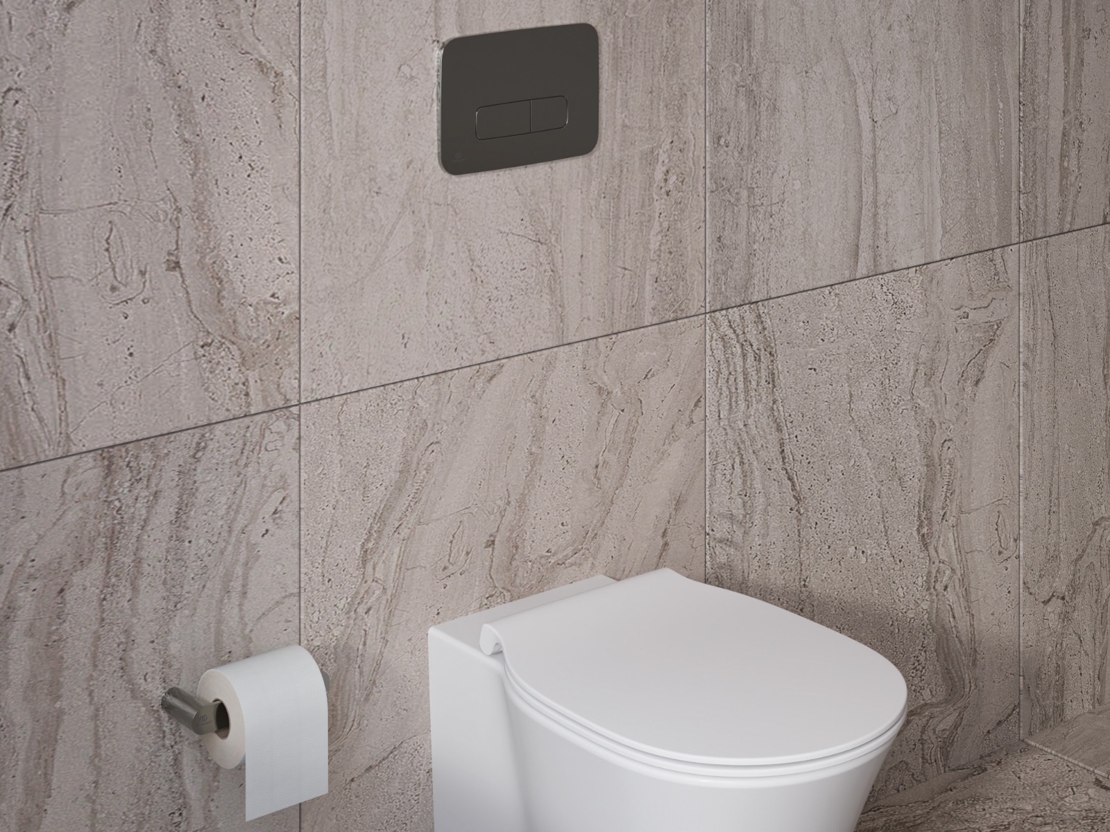 ΠΛΑΚΕΤΑ OLEAS M3 R0459A5 MAGNETIC GREY PVD IDEAL