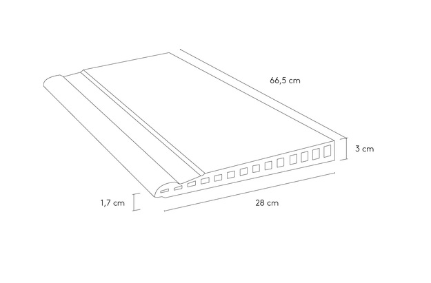 ΥΠΕΡΧΕΙΛΙΣΗ ΠΙΣΙΝΑΣ ΓΟΥΑΜΠΙ ΣΑΜΠΙΑ R12 28x66,5cm ΜΑΤ 6 ΥΠΕΡΧΕΙΛΙΣΗ ΠΙΣΙΝΑΣ ΓΟΥΑΜΠΙ ΣΑΜΠΙΑ R12 28x66,5cm ΜΑΤ - Image 4
