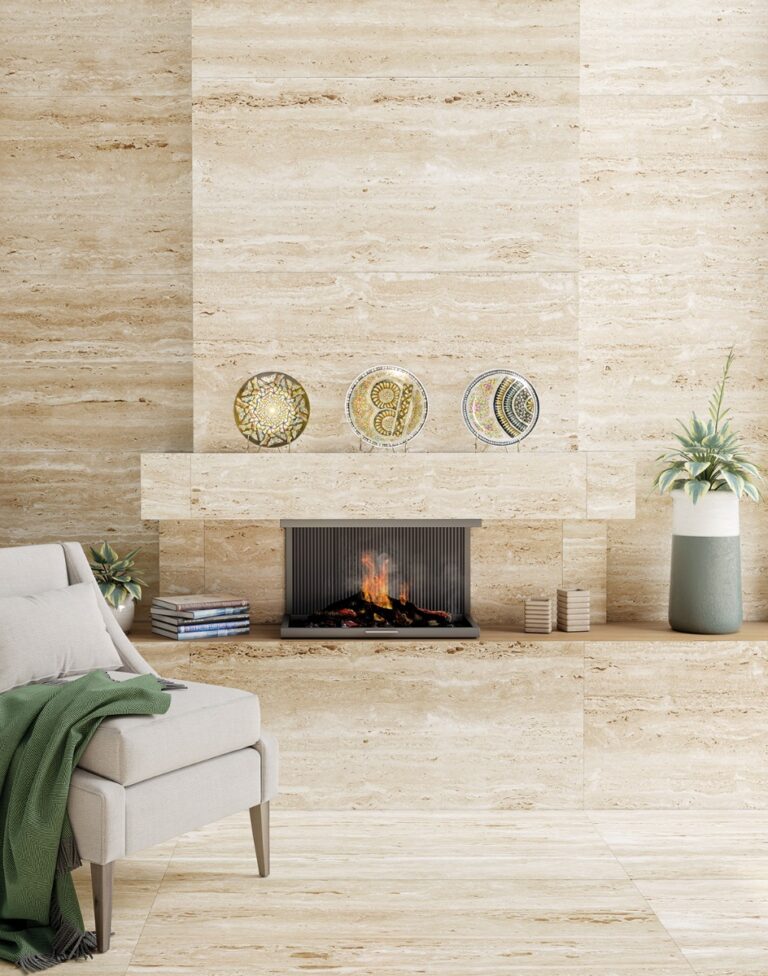 ΠΛΑΚΑΚΙ ΓΡΑΝΙΤΗΣ ΤΡΑΒΕΡΤΙΝΟ ΜΠΕΖ ΣΙΛΚ 60x120cm ΜΑΤ RECTIFIED ΠΡΩΤΗΣ ΠΟΙΟΤΗΤΑΣ